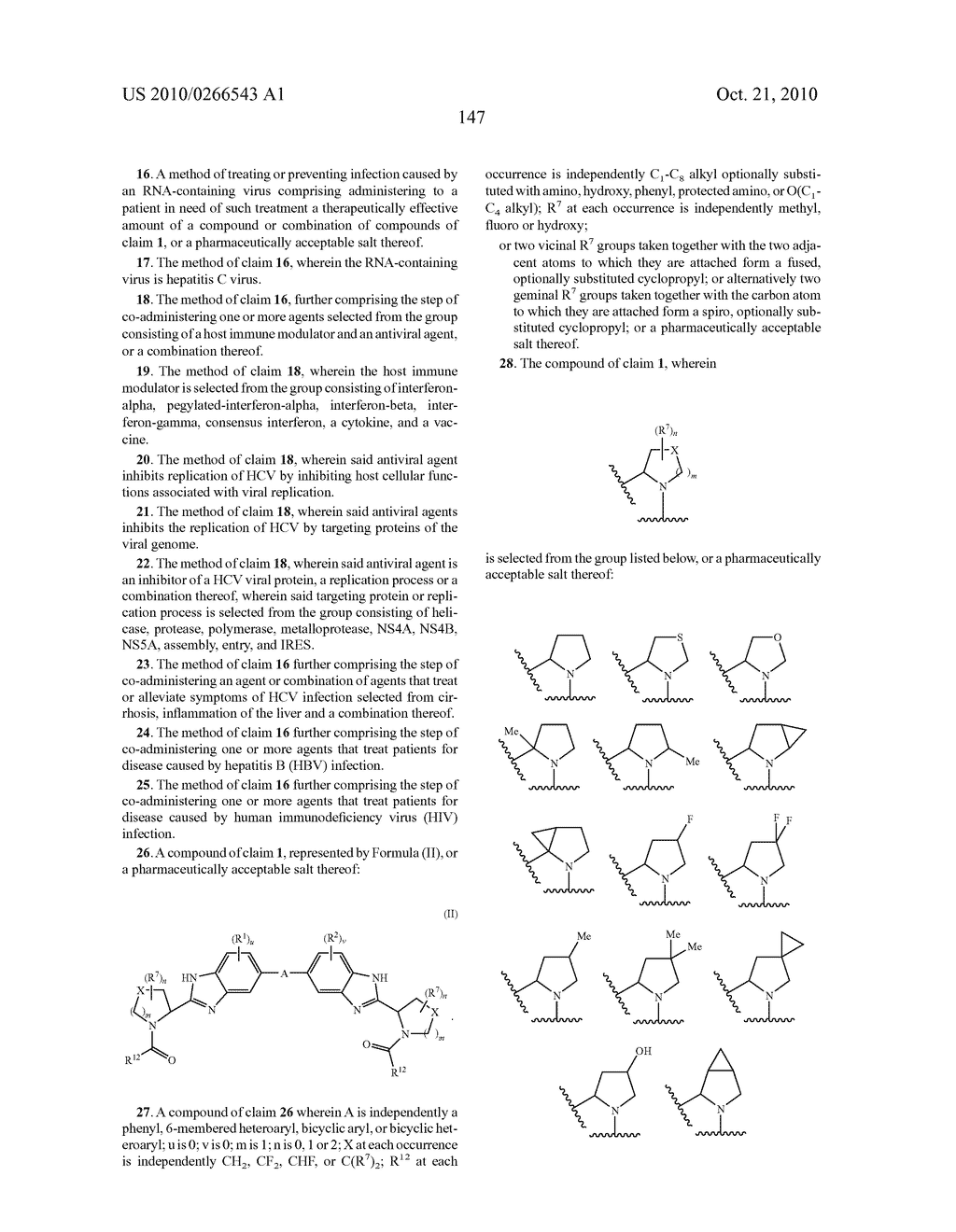 LINKED DIBENZIMIDAZOLE ANTIVIRALS - diagram, schematic, and image 150