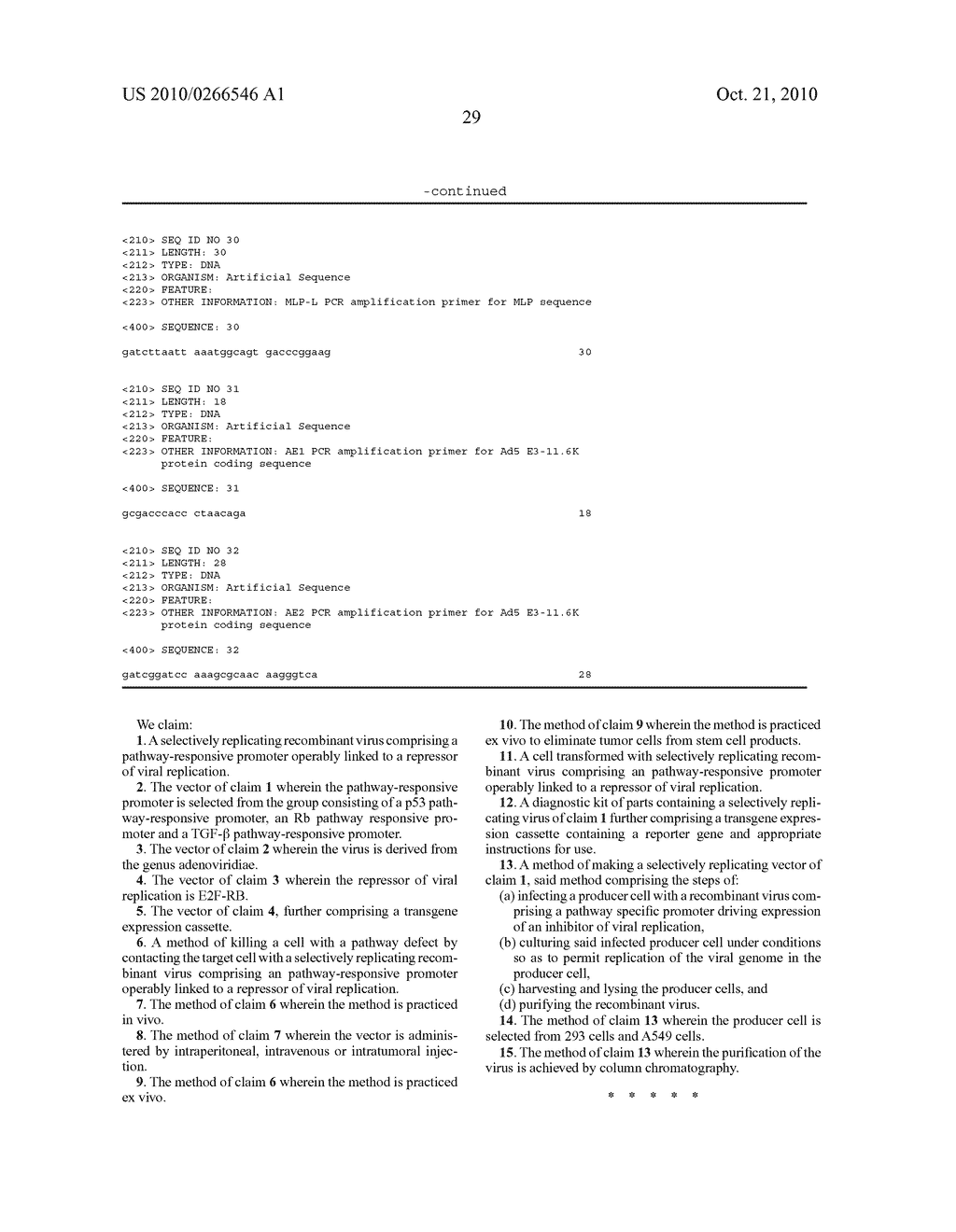 SELECTIVELY REPLICATING VIRAL VECTORS - diagram, schematic, and image 55