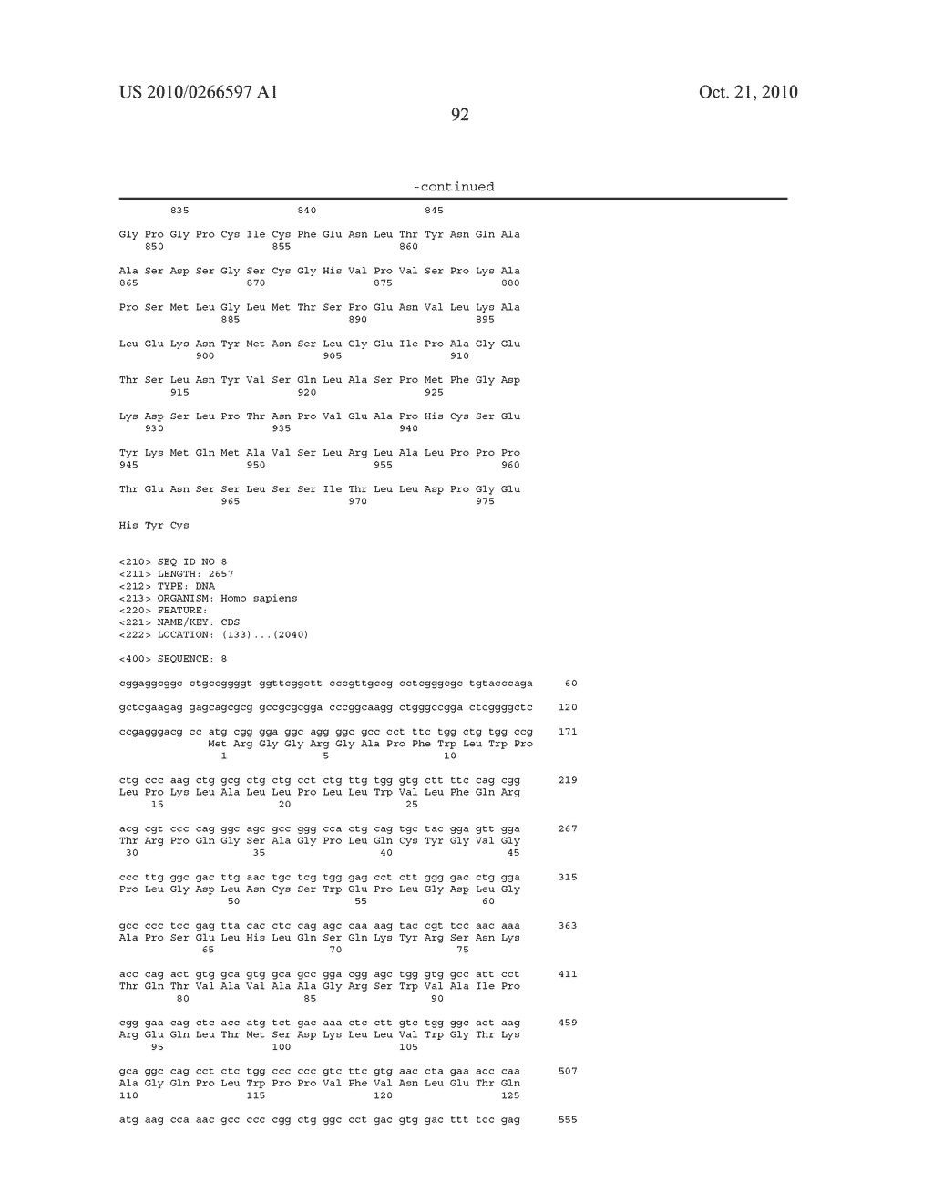 CYTOKINE RECEPTOR ZCYTOR17 MULTIMERS - diagram, schematic, and image 105