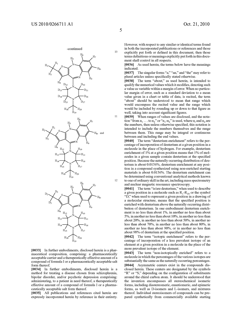 THIENOBENZODIAZEPINE MODULATORS OF D1 RECEPTOR, D2 RECEPTOR, AND/OR 5-HT2 RECEPTOR - diagram, schematic, and image 06