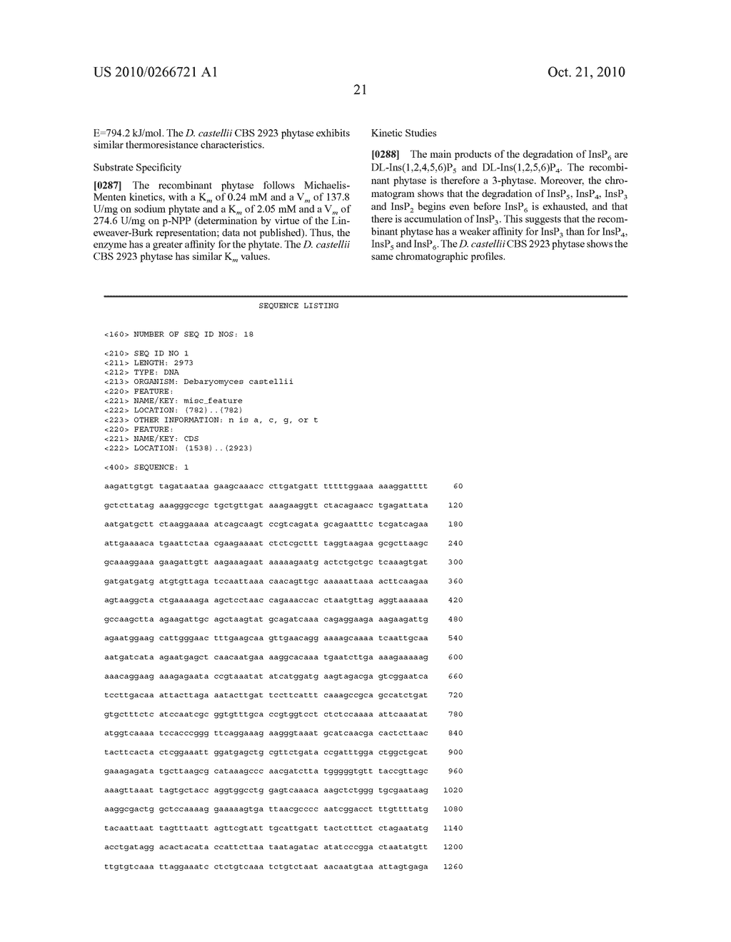 DEBARYOMYCES CASTELLII PHYTASE - diagram, schematic, and image 33