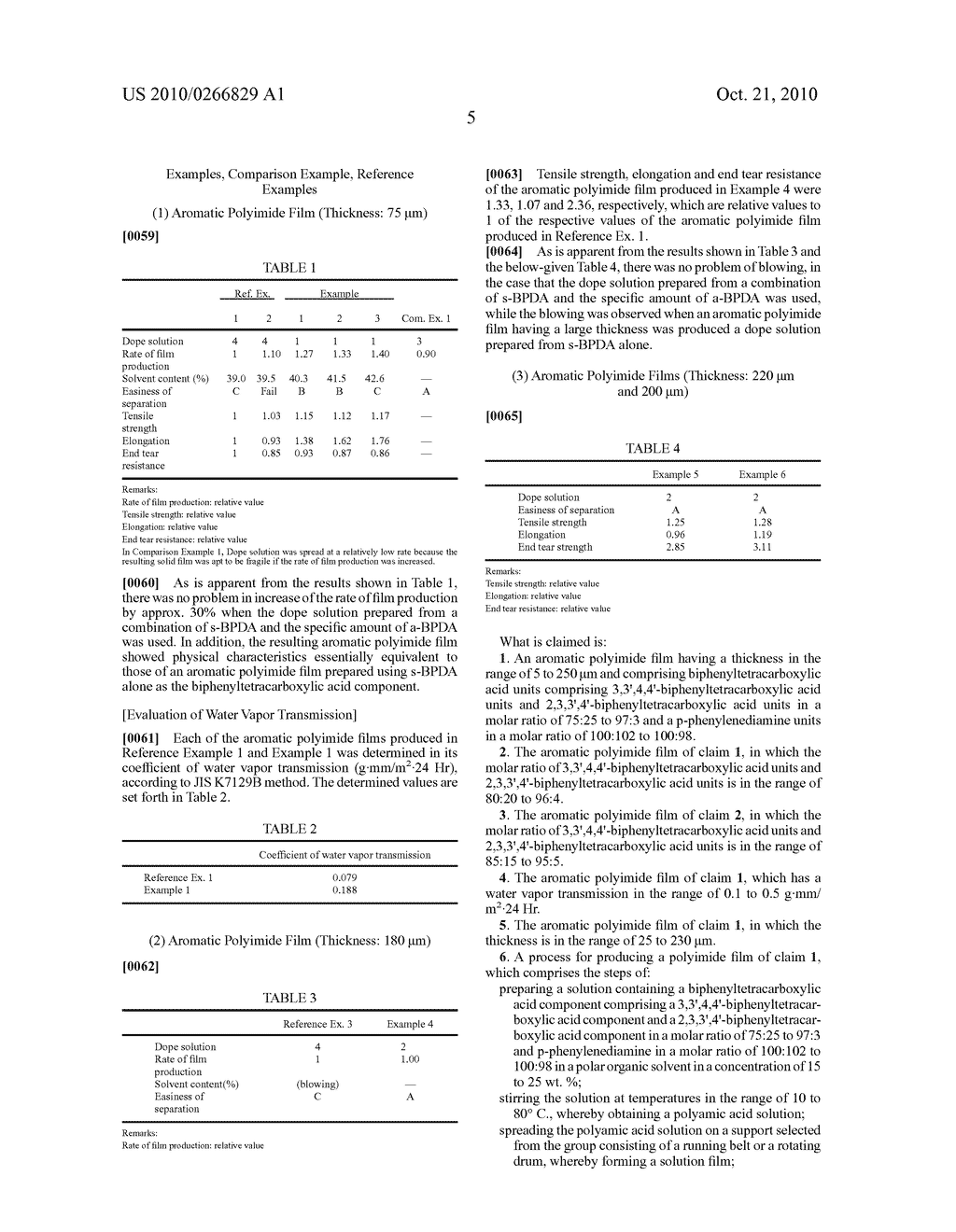 AROMATIC POLYIMIDE FILM AND METHOD FOR PRODUCING THE SAME - diagram, schematic, and image 06