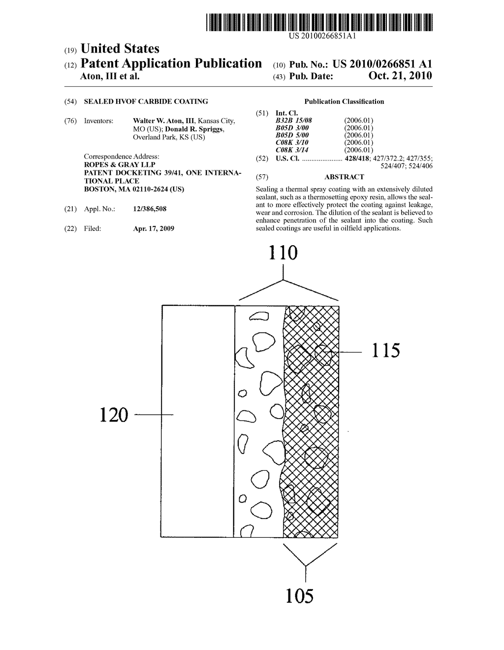 Sealed HVOF carbide coating - diagram, schematic, and image 01