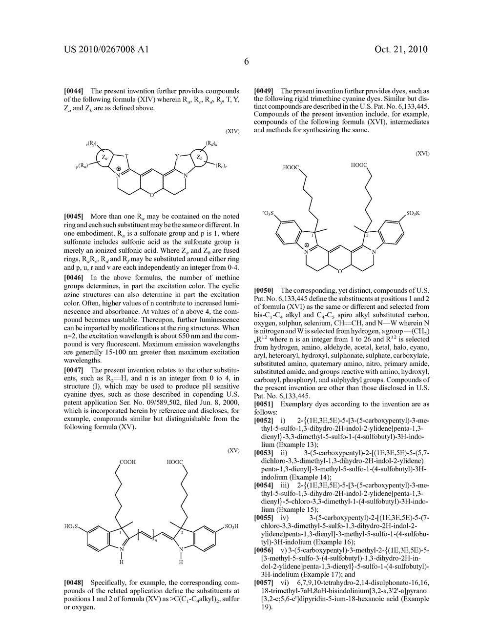 CHIRAL INDOLE INTERMEDIATES AND THEIR FLUORESCENT CYANINE DYES CONTAINING FUNCTIONAL GROUPS - diagram, schematic, and image 16