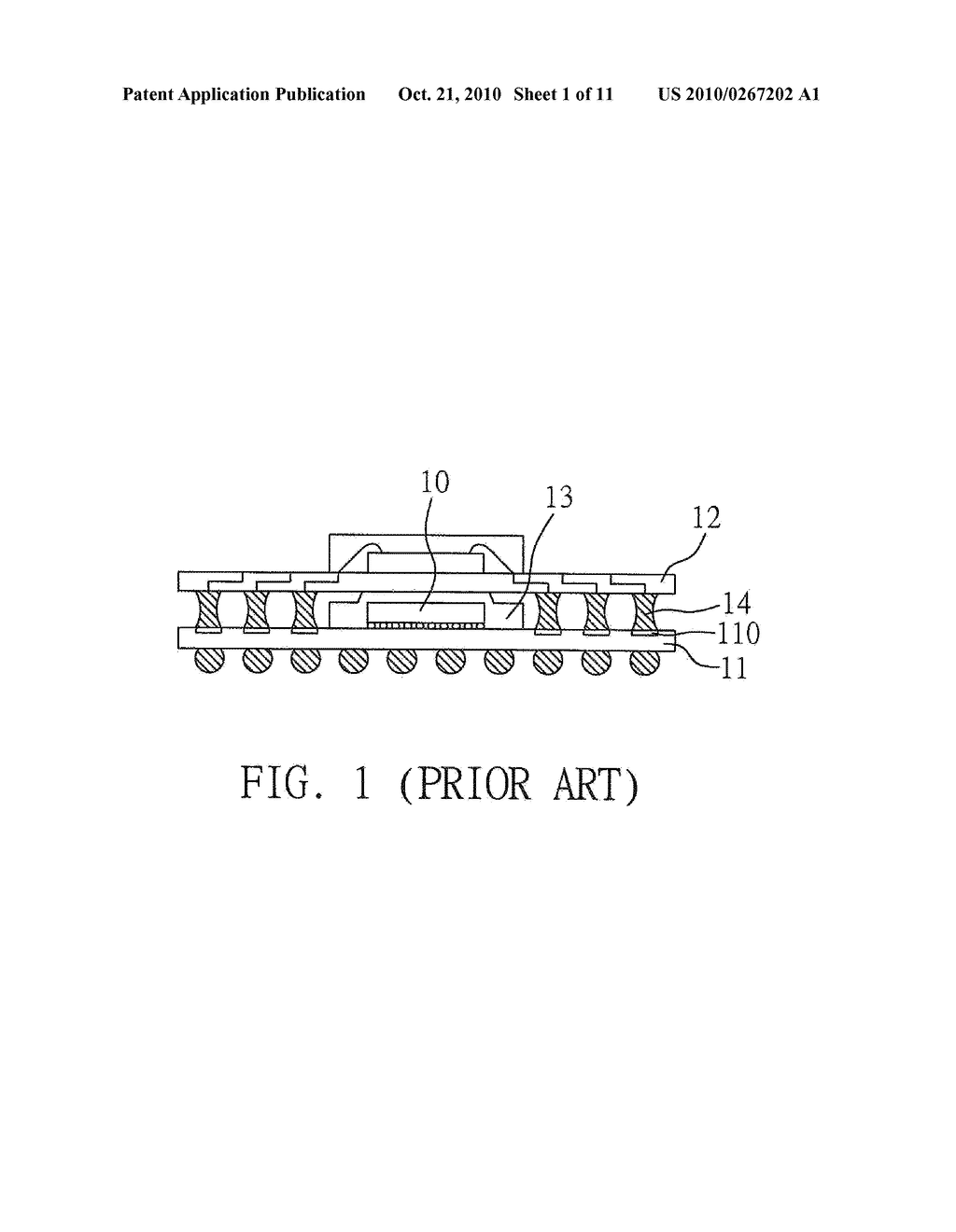 METHOD OF FABRICATING STACKED SEMICONDUCTOR STRUCTURE - diagram, schematic, and image 02