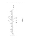 PACKAGE STRUCTURE FOR INTEGRATED CIRCUIT DEVICE AND METHOD OF THE SAME diagram and image