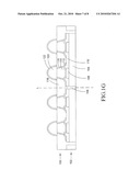 PACKAGE STRUCTURE FOR INTEGRATED CIRCUIT DEVICE AND METHOD OF THE SAME diagram and image