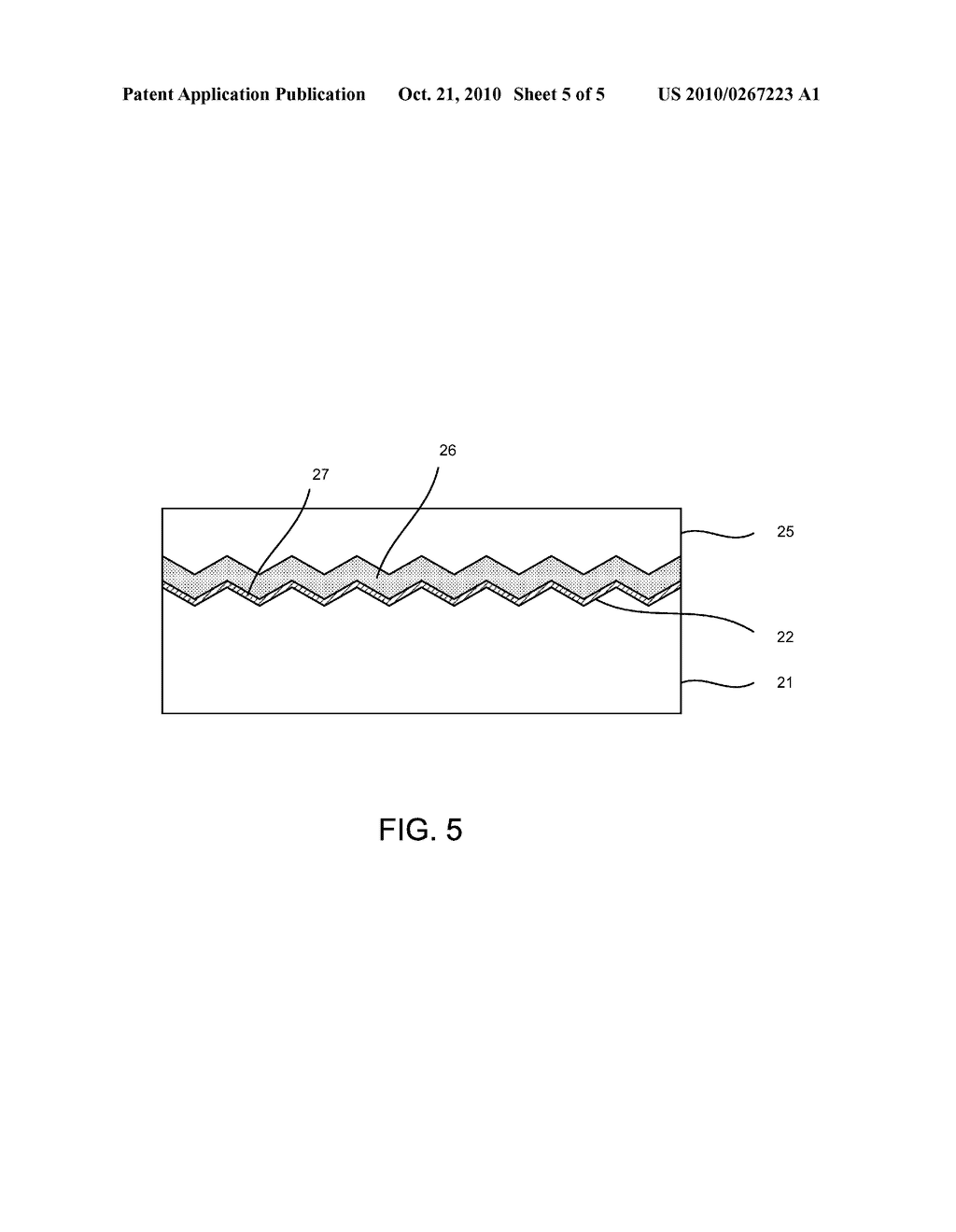 Method of Fabricating Thin Film Interface for Internal Light Reflection and Impurities Isolation - diagram, schematic, and image 06