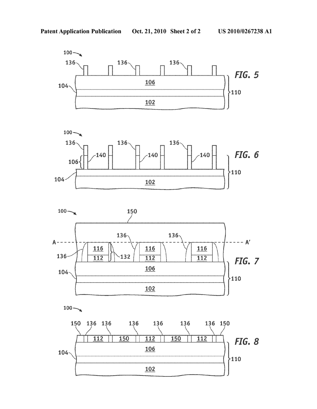 METHODS FOR FABRICATING FINFET SEMICONDUCTOR DEVICES USING PLANARIZED SPACERS - diagram, schematic, and image 03