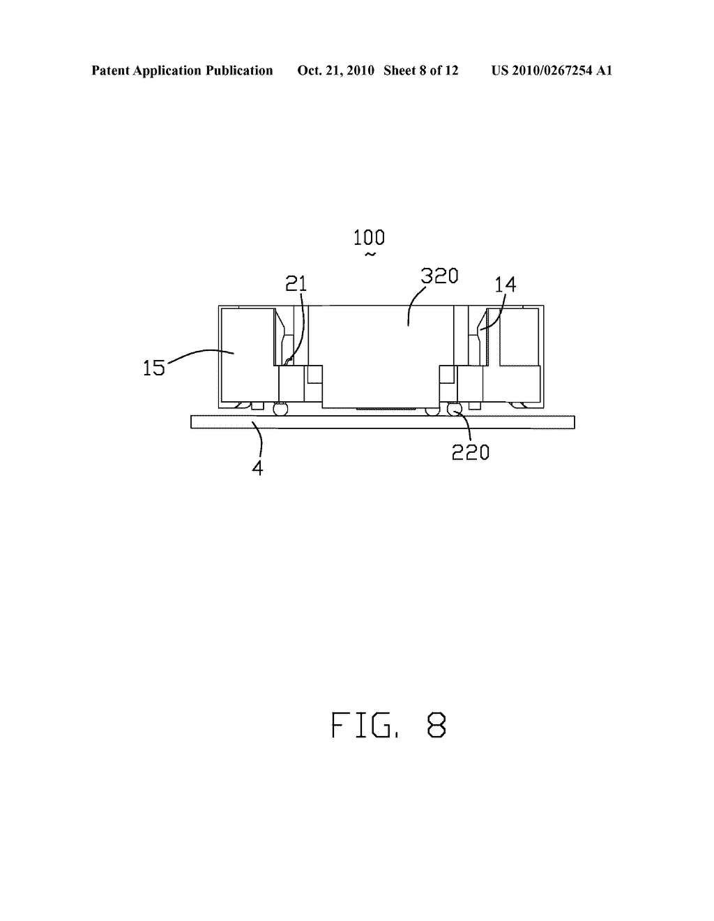 SOCKET ASSEMBLY WITH PICK-UP CAP SERVING AS STAND-OFF - diagram, schematic, and image 09