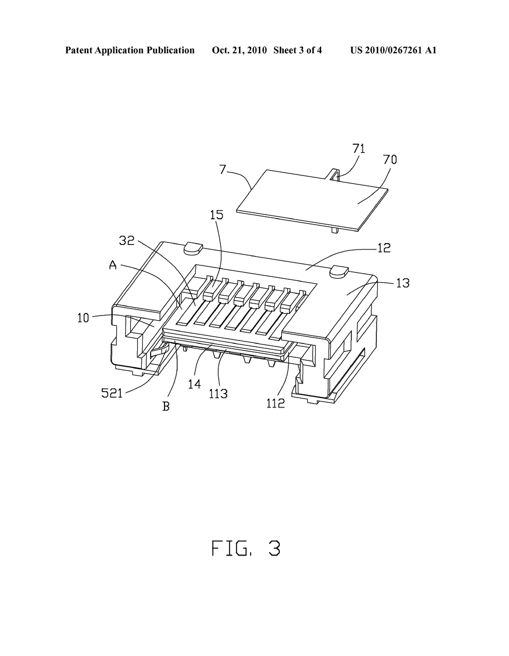 USB/ESATA COMBO RECEPTABLE FEATURED WITH GROUND LAYER RETARDING INTERFACES THEREBETWEEN - diagram, schematic, and image 04