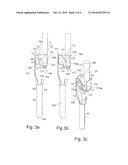 PIN OR SOCKET CONTACT WITH RESILIENT CLIP diagram and image