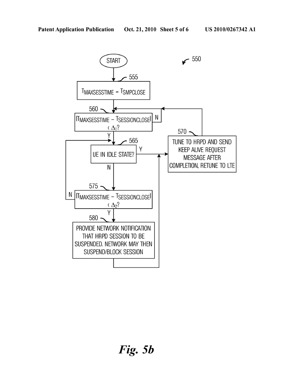 System and Method for Supporting a Keep Alive Mechanism in a Wireless Communications System - diagram, schematic, and image 06