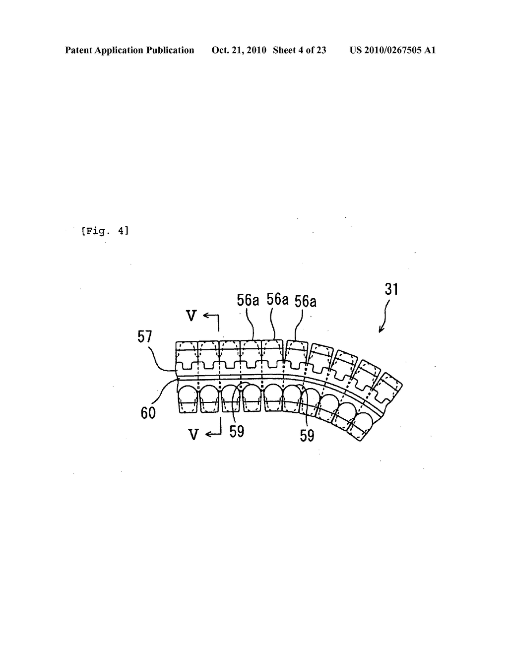 V-SHAPED BELT, BELT-TYPE TRANSMISSION, AND SADDLE-TYPE VEHICLE - diagram, schematic, and image 05