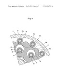 In-wheel motor driving unit diagram and image