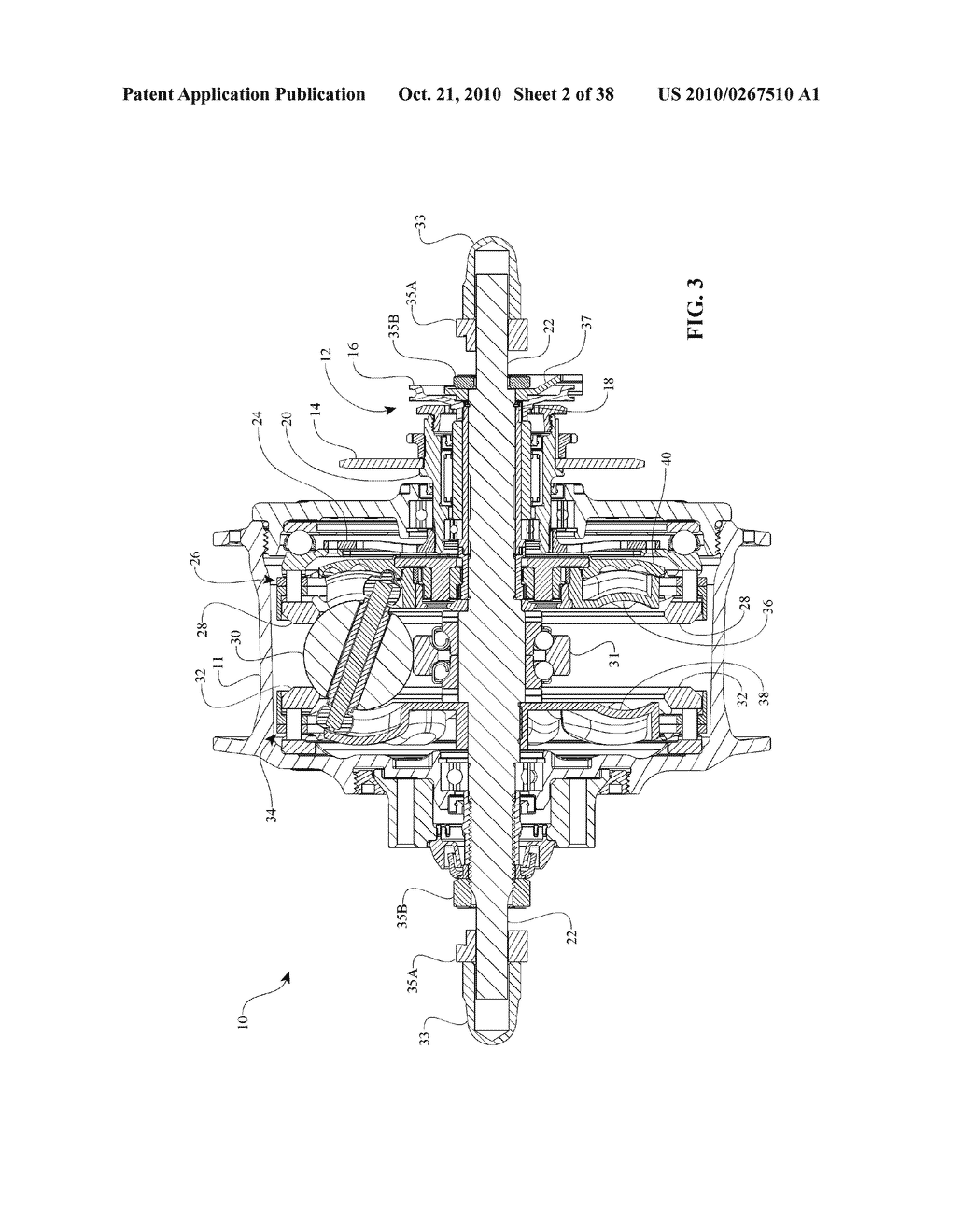 CONTINUOUSLY VARIABLE TRANSMISSION - diagram, schematic, and image 03