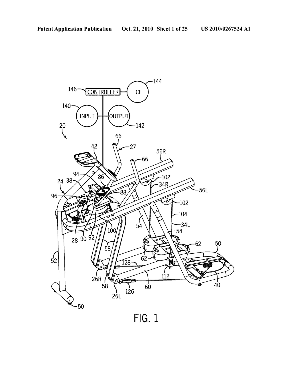 EXERCISE APPARATUS WITH FLEXIBLE ELEMENT - diagram, schematic, and image 02