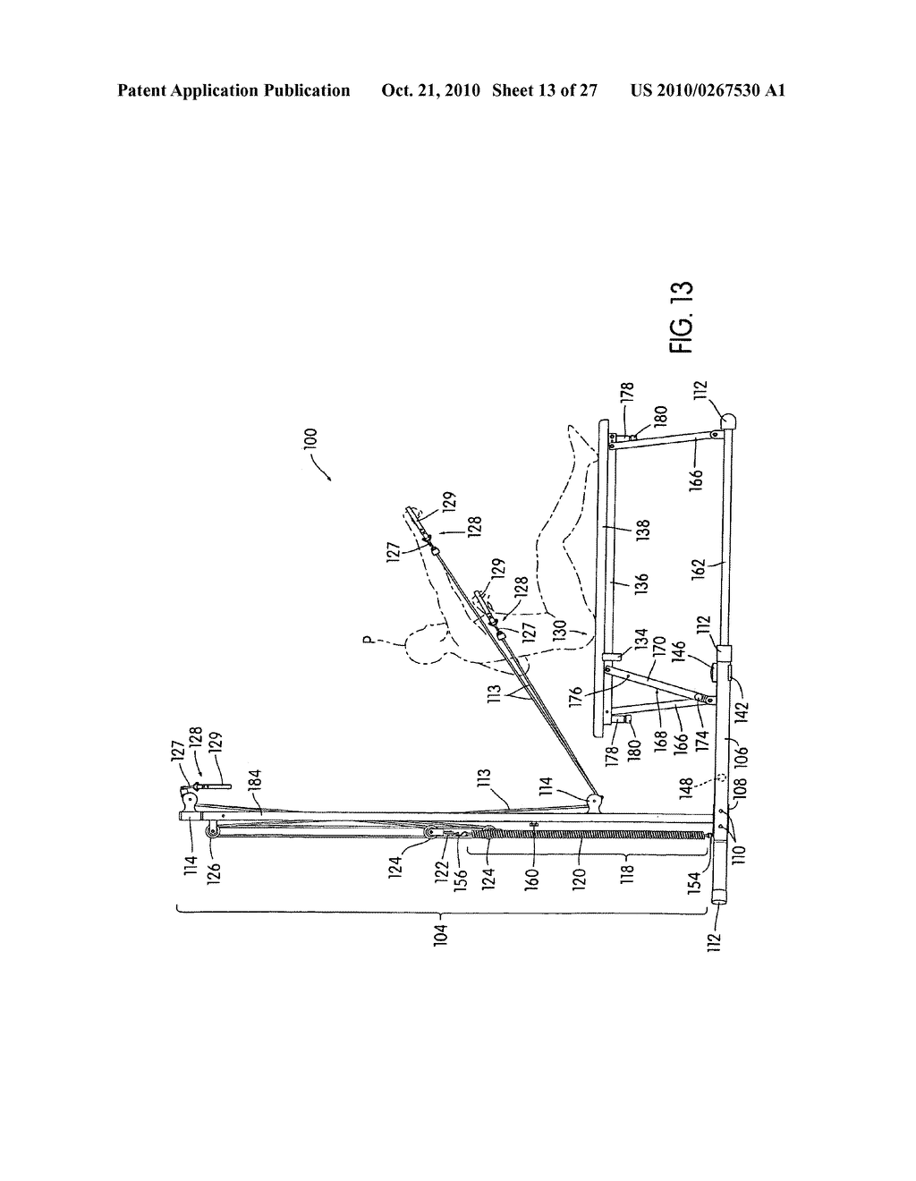 STORABLE EXERCISE APPARATUS FOR PROFESSIONAL AND HOME USE - diagram, schematic, and image 14