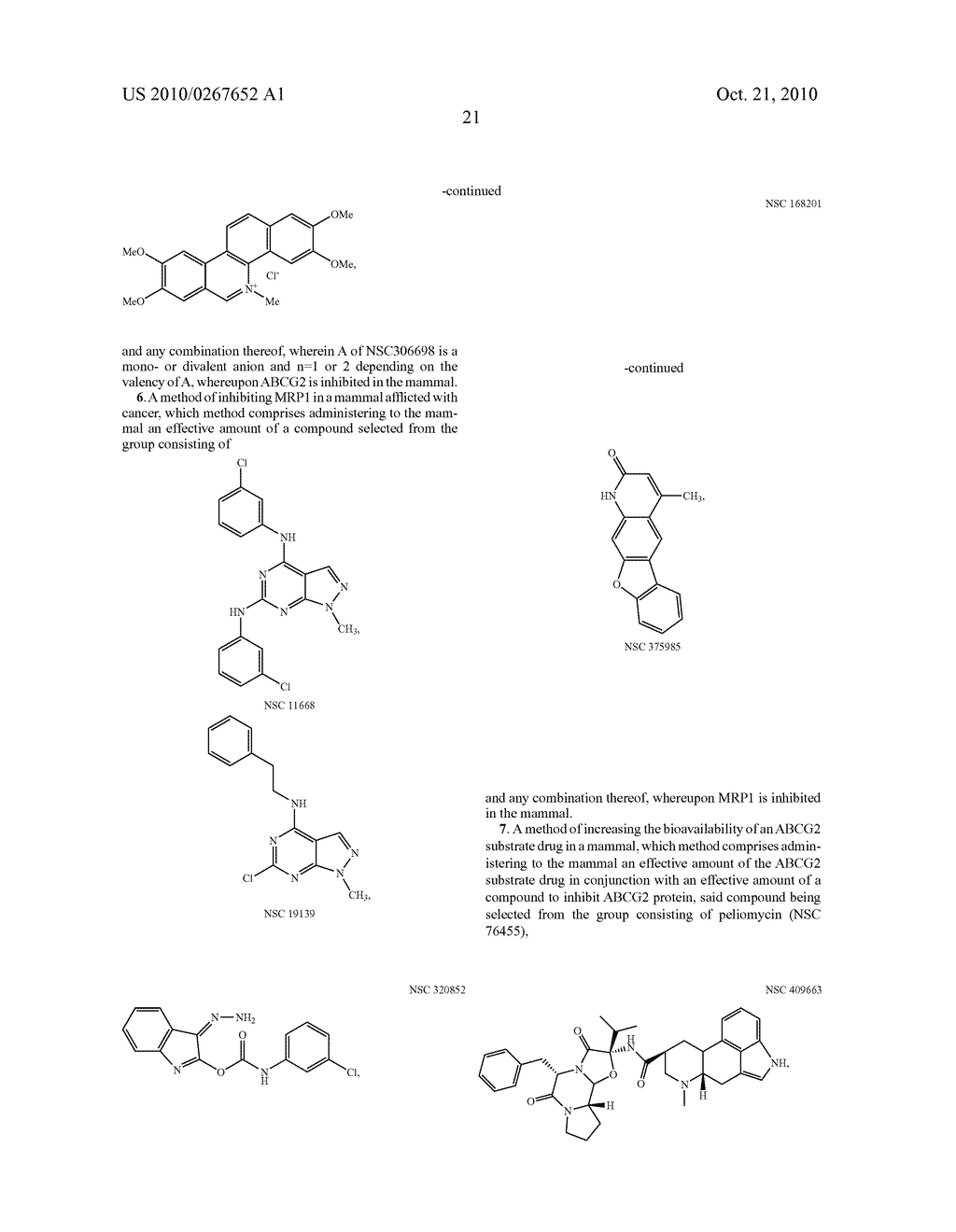 METHOD OF INHIBITING ABCG2 AND RELATED TREATMENTS - diagram, schematic, and image 29