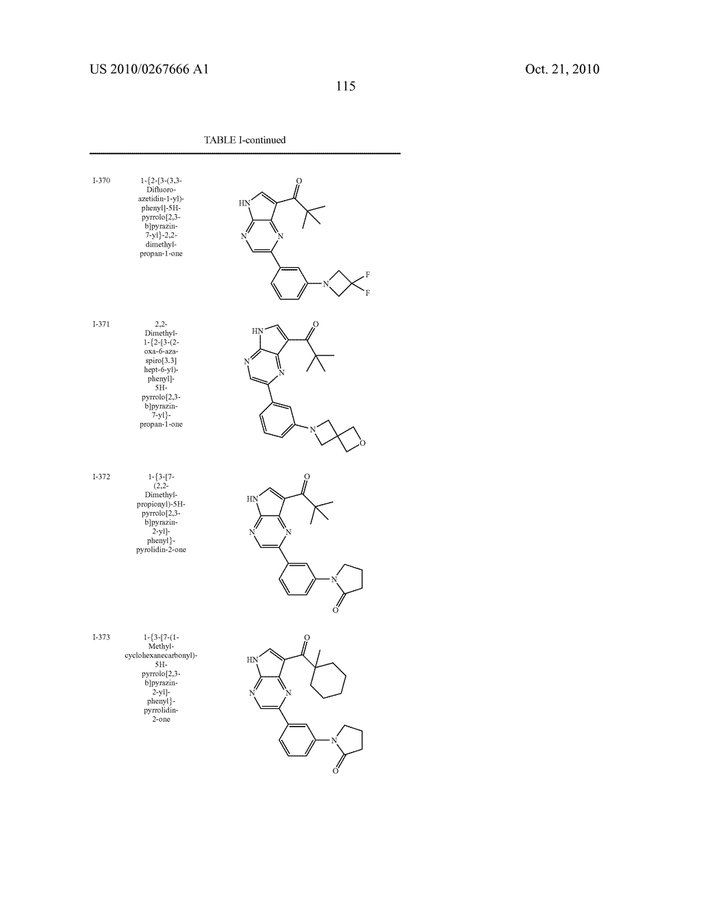 Pyrrolopyrazine kinase inhibitors - diagram, schematic, and image 116