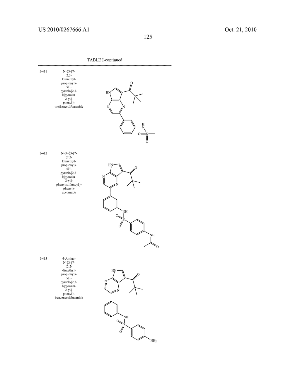 Pyrrolopyrazine kinase inhibitors - diagram, schematic, and image 126