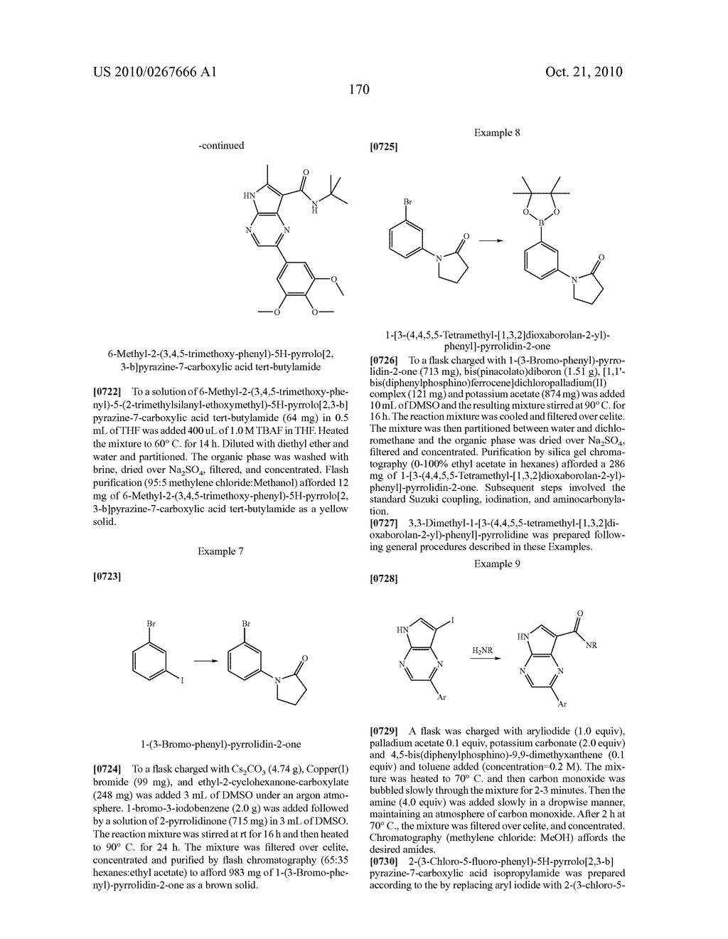 Pyrrolopyrazine kinase inhibitors - diagram, schematic, and image 171