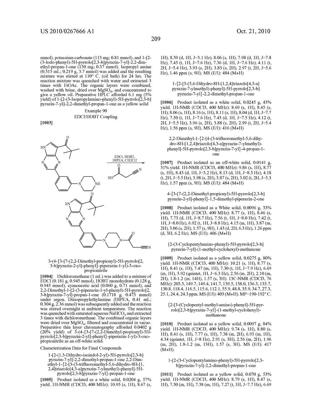 Pyrrolopyrazine kinase inhibitors - diagram, schematic, and image 210