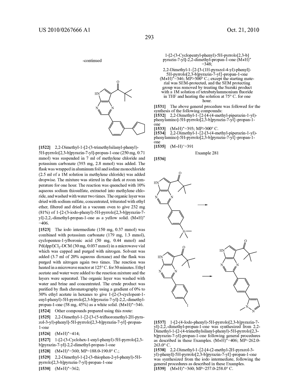 Pyrrolopyrazine kinase inhibitors - diagram, schematic, and image 294