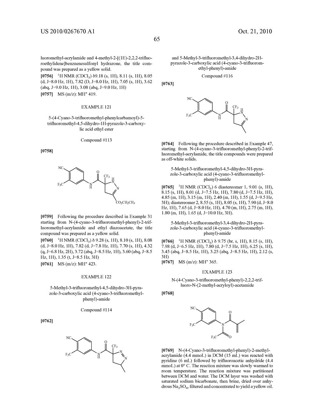 NOVEL HETEROCYCLE DERIVATIVES USEFUL AS SELECTIVE ANDROGEN RECEPTOR MODULATORS (SARMS) - diagram, schematic, and image 66