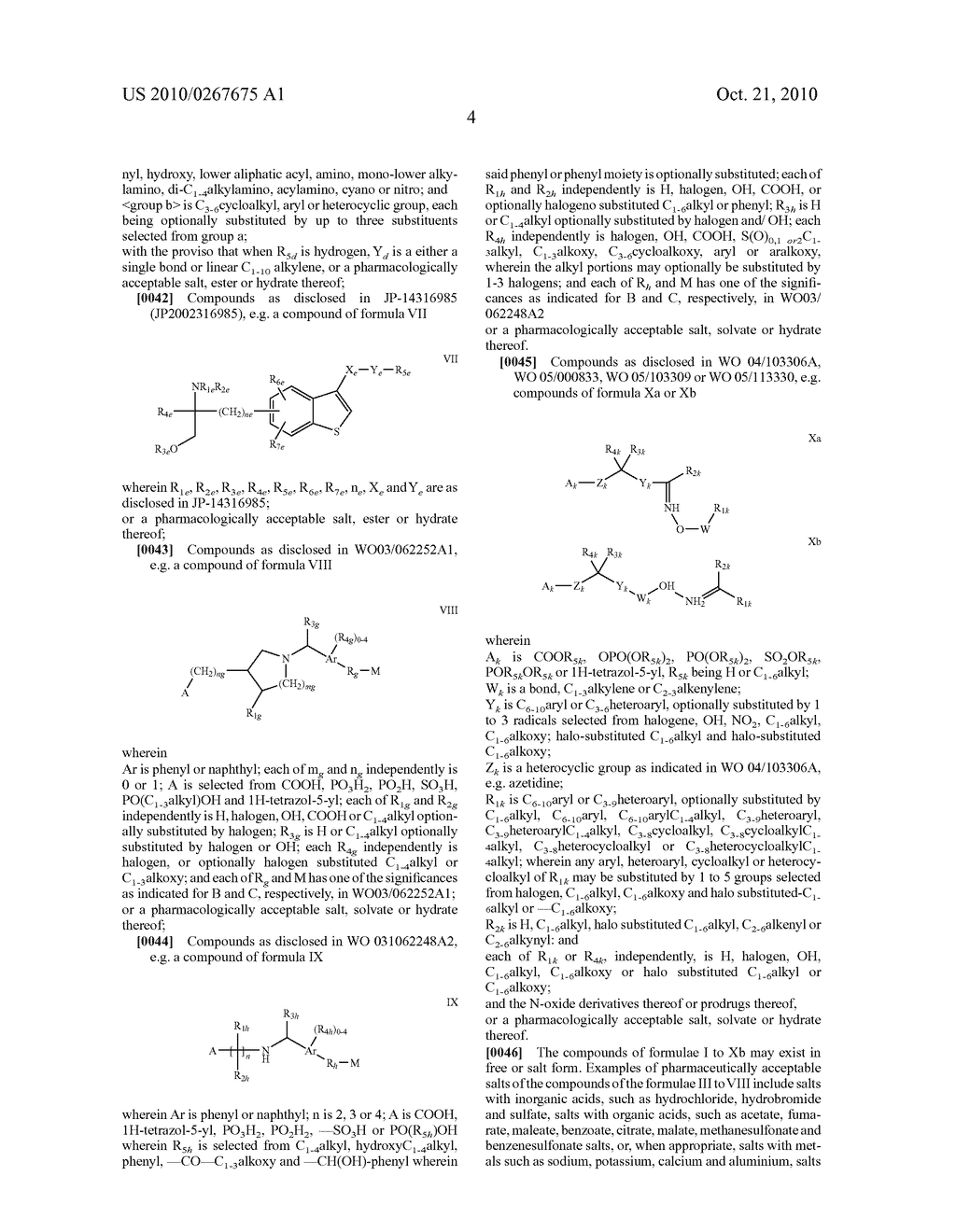 Compositions Comprising Sphingosine 1 Phosphate (S1P) Receptor Modulators - diagram, schematic, and image 05