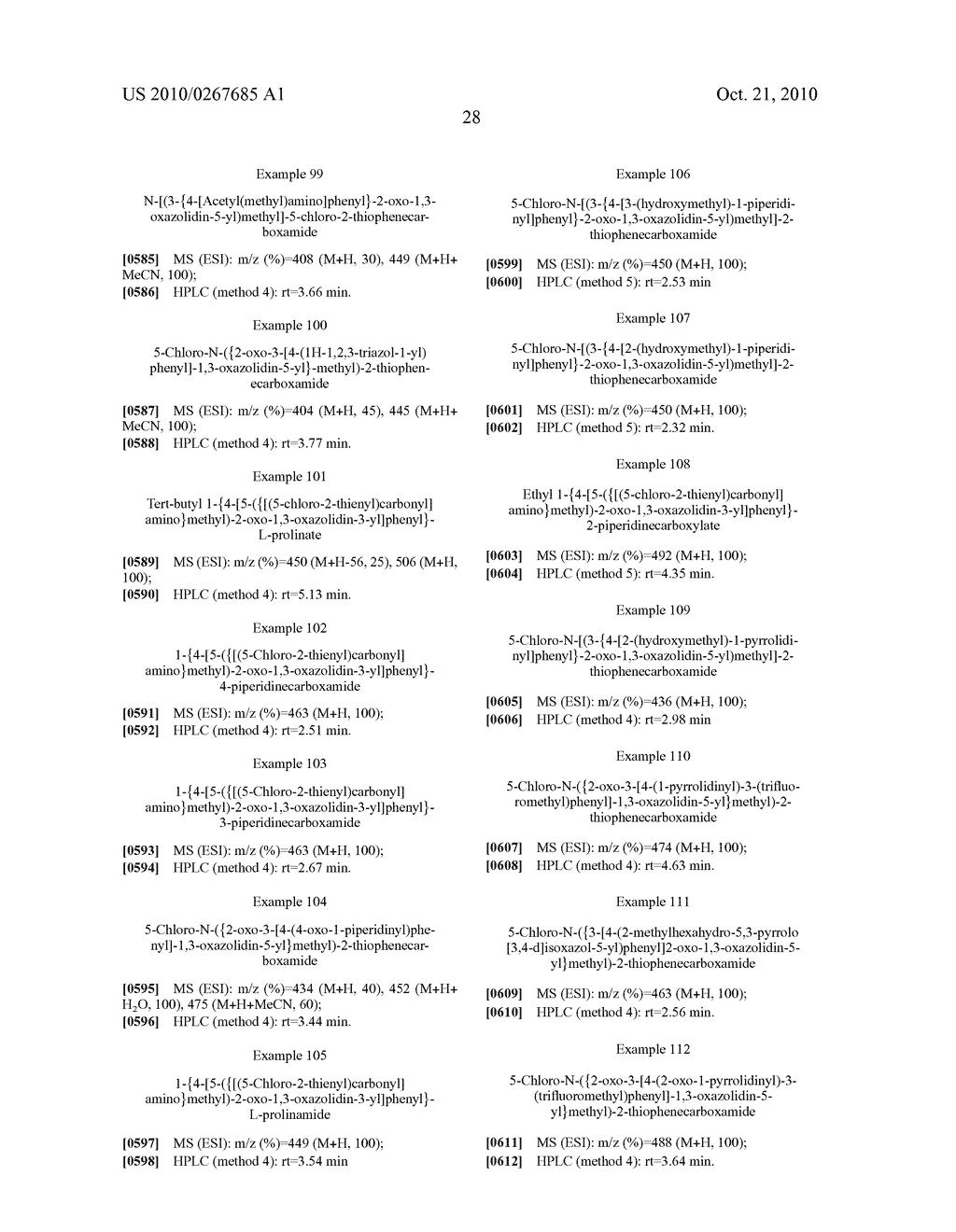 Methods For The Prophylaxis And/or Treatment Of Thromboembolic Disorders By Combination Therapy With Substituted Oxazolidinones - diagram, schematic, and image 29