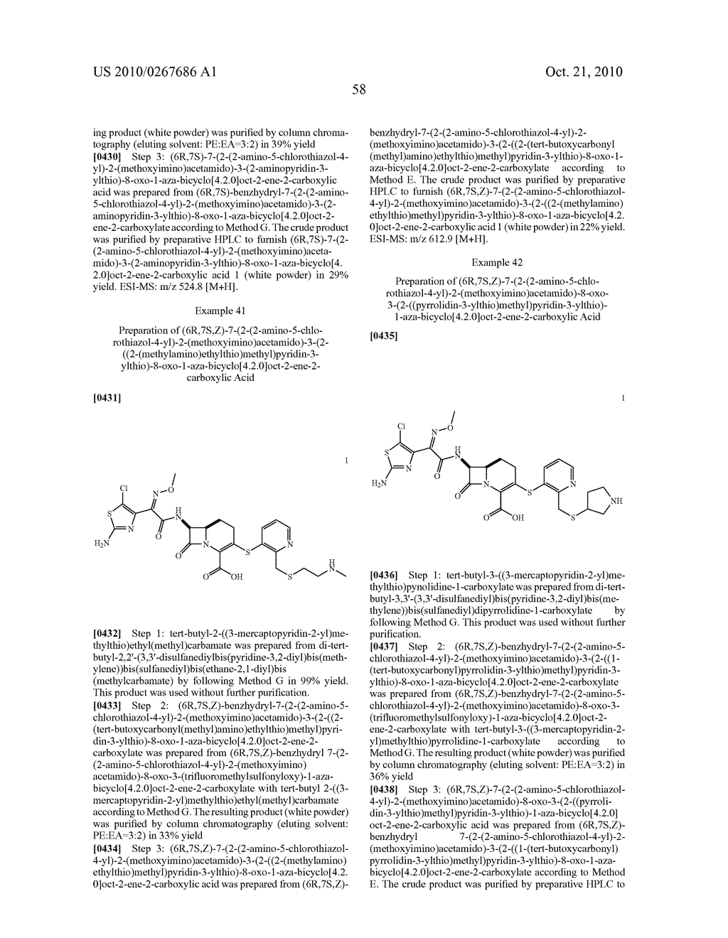 CARBACEPHEM BETA-LACTAM ANTIBIOTICS - diagram, schematic, and image 61