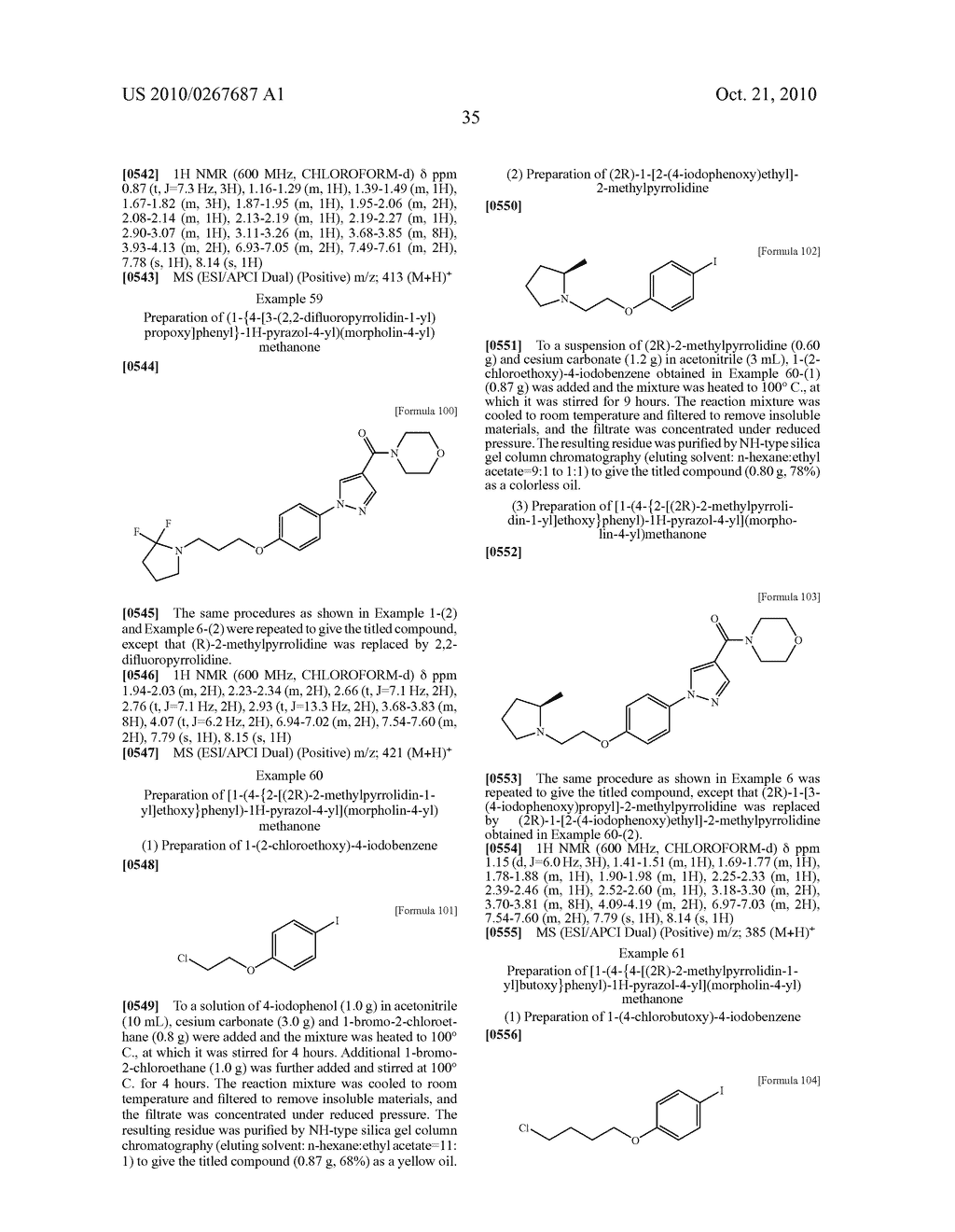 PHENYLPYRAZOLE DERIVATIVES - diagram, schematic, and image 36