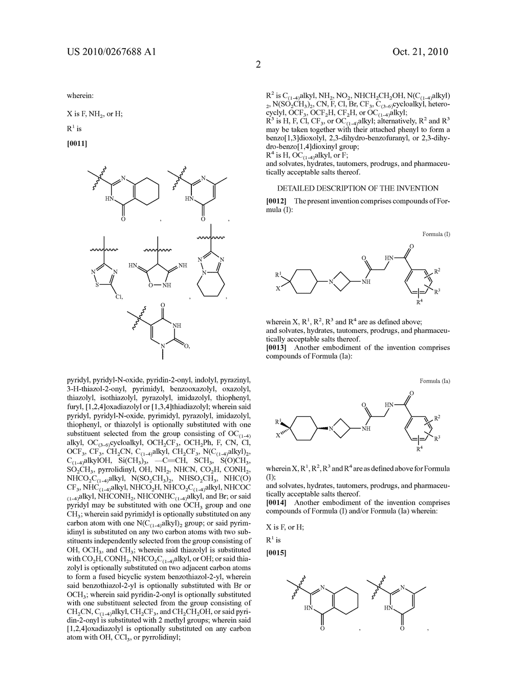 4-AZETIDINYL-1-HETEROARYL-CYCLOHEXANE ANTAGONISTS OF CCR2 - diagram, schematic, and image 03