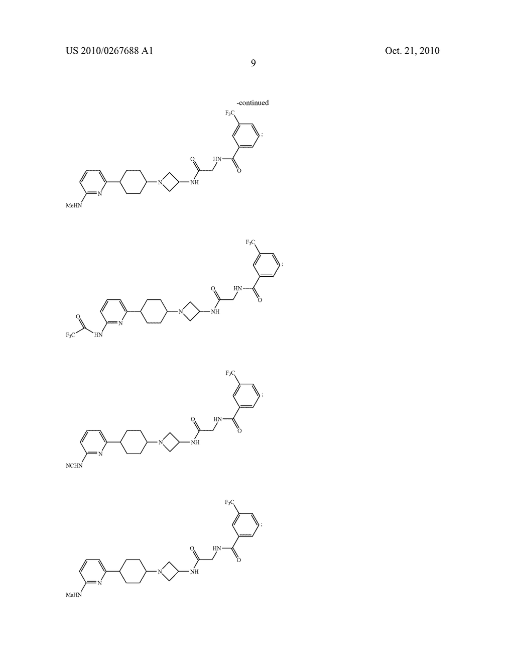 4-AZETIDINYL-1-HETEROARYL-CYCLOHEXANE ANTAGONISTS OF CCR2 - diagram, schematic, and image 10