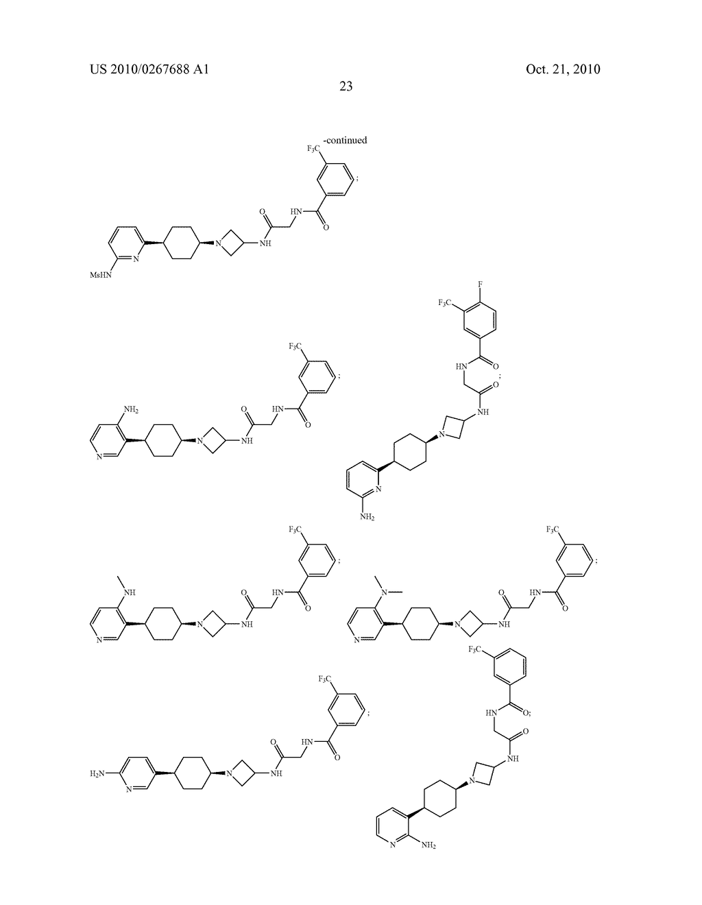 4-AZETIDINYL-1-HETEROARYL-CYCLOHEXANE ANTAGONISTS OF CCR2 - diagram, schematic, and image 24