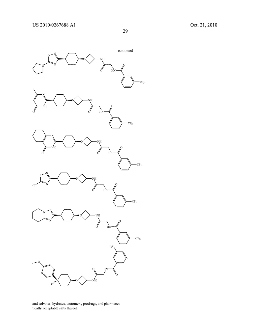 4-AZETIDINYL-1-HETEROARYL-CYCLOHEXANE ANTAGONISTS OF CCR2 - diagram, schematic, and image 30