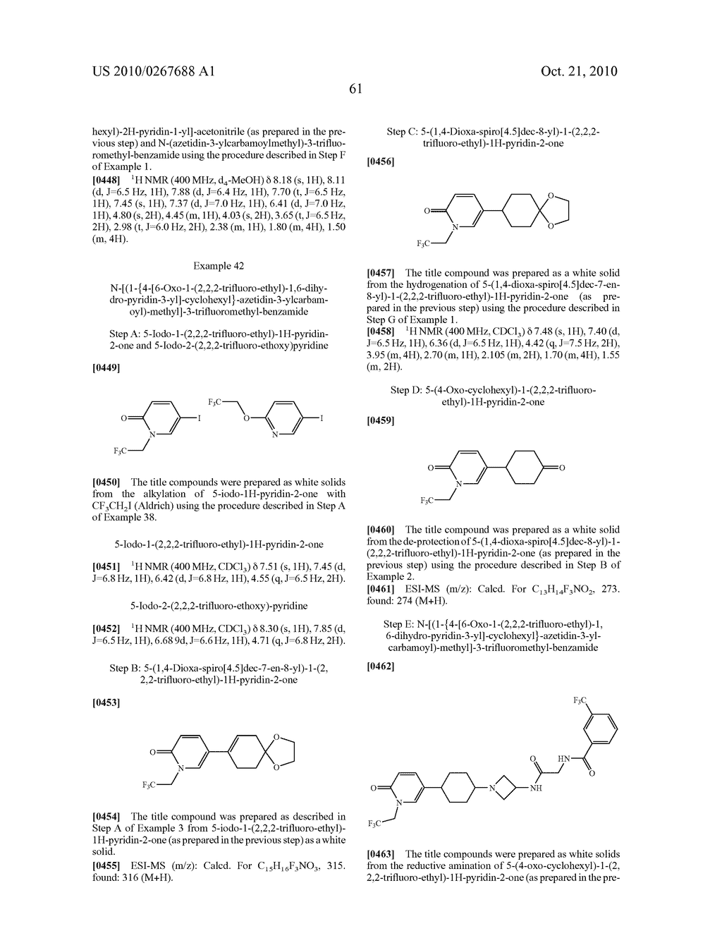 4-AZETIDINYL-1-HETEROARYL-CYCLOHEXANE ANTAGONISTS OF CCR2 - diagram, schematic, and image 62