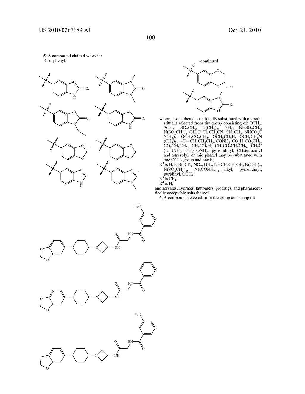4-AZETIDINYL-1-PHENYL-CYCLOHEXANE ANTAGONISTS OF CCR2 - diagram, schematic, and image 101