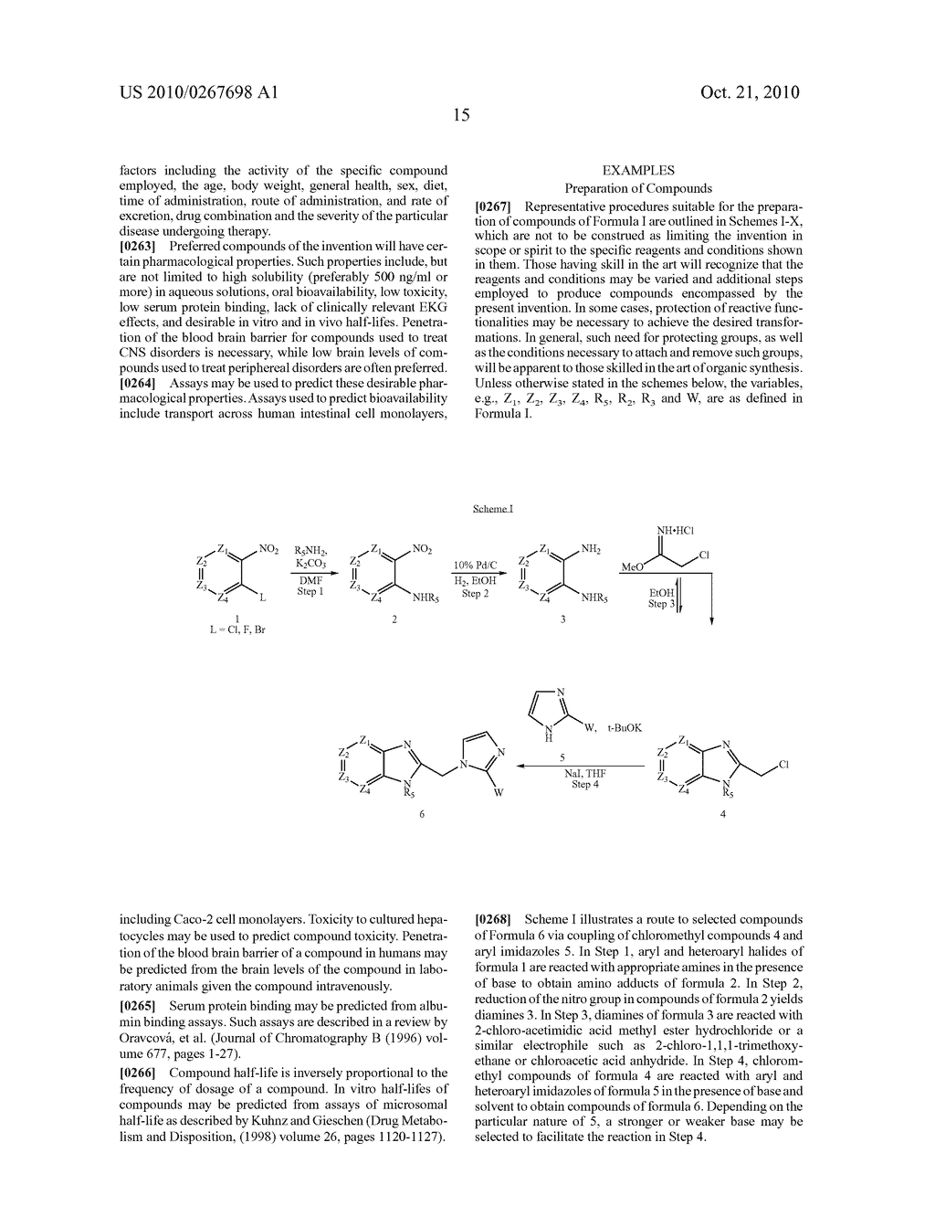 Benzimidazole and Pyridylimidazole Derivatives - diagram, schematic, and image 16