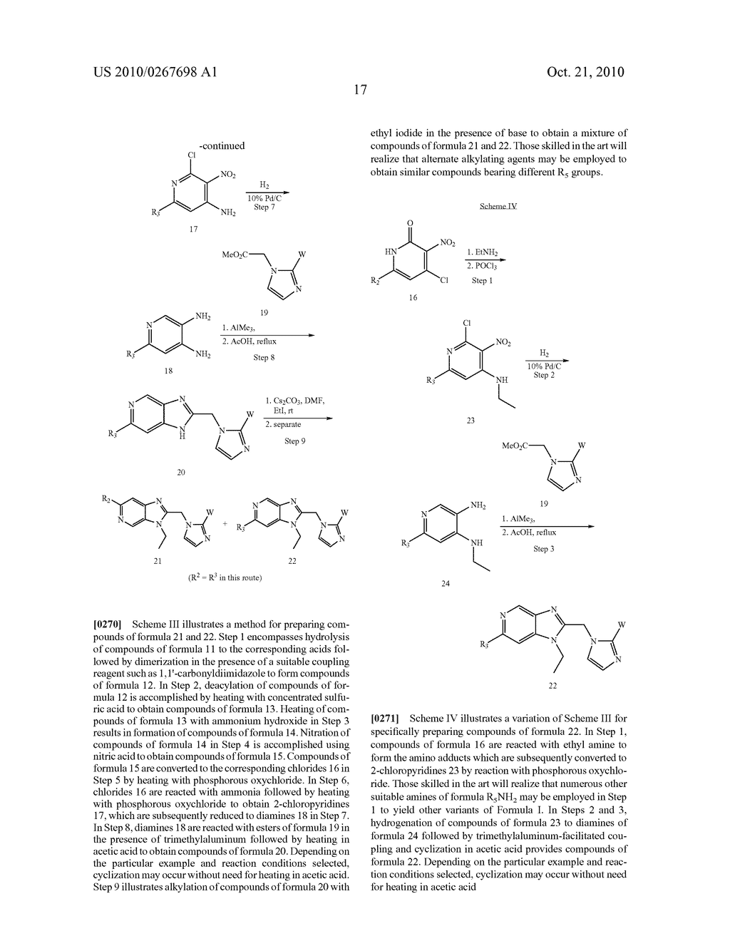 Benzimidazole and Pyridylimidazole Derivatives - diagram, schematic, and image 18