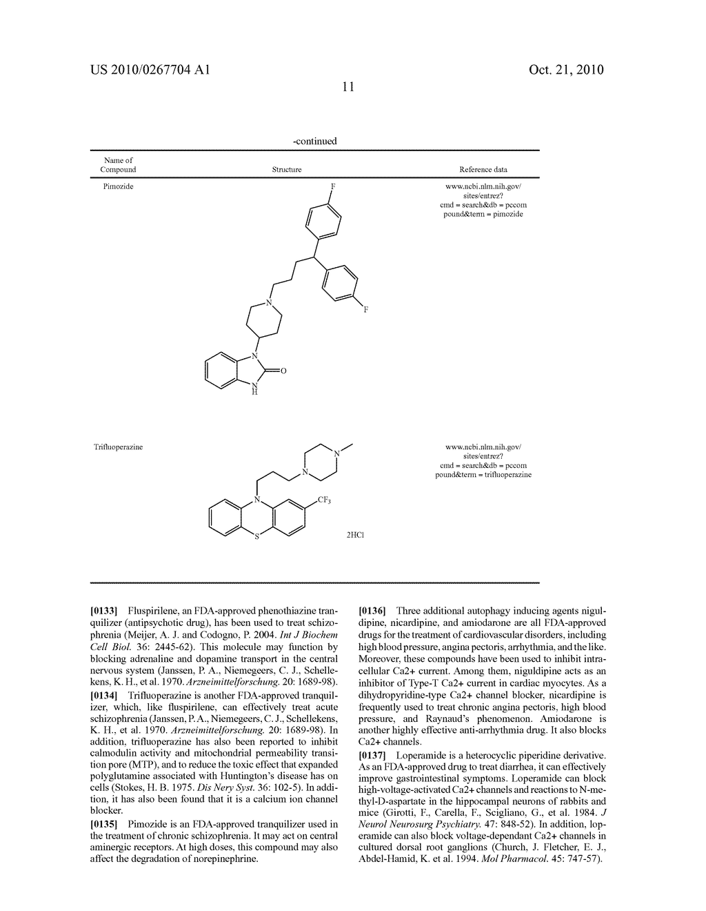 Autophagy Inducing Compounds and Uses Thereof in Treating Autophagy Associated Diseases - diagram, schematic, and image 13