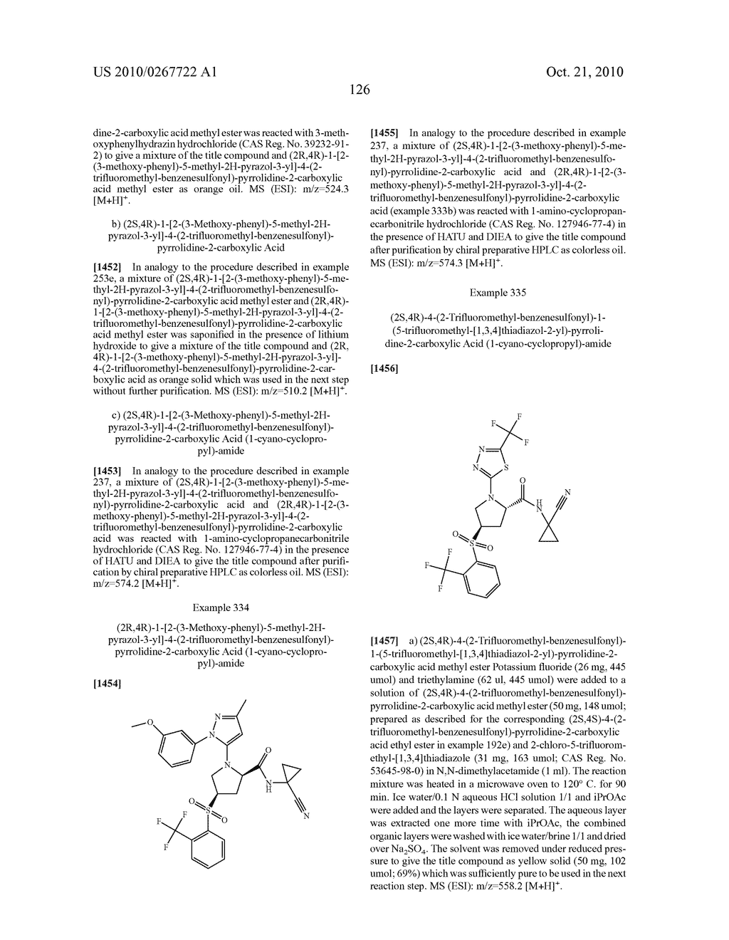 NOVEL PROLINE DERIVATIVES - diagram, schematic, and image 127