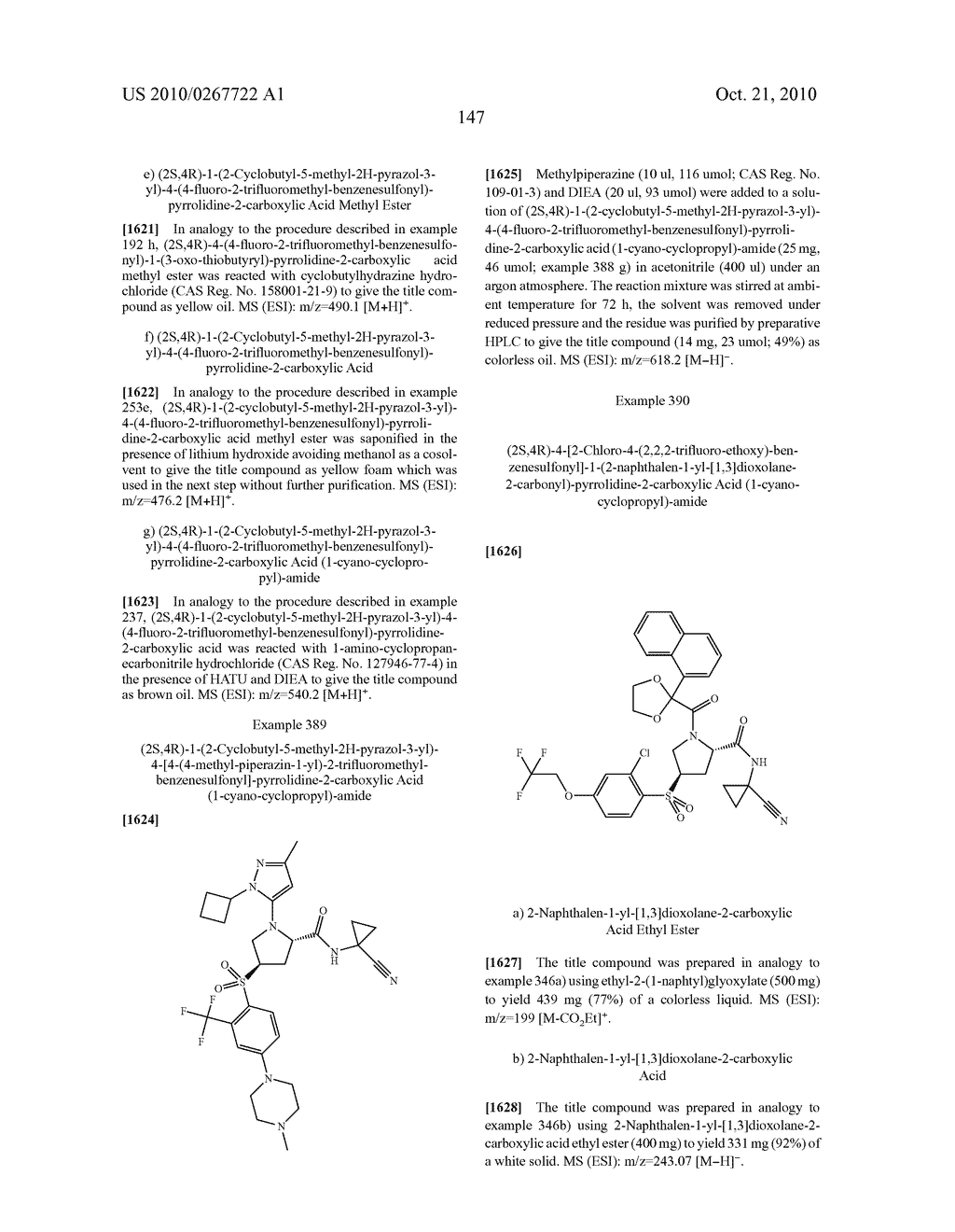 NOVEL PROLINE DERIVATIVES - diagram, schematic, and image 148