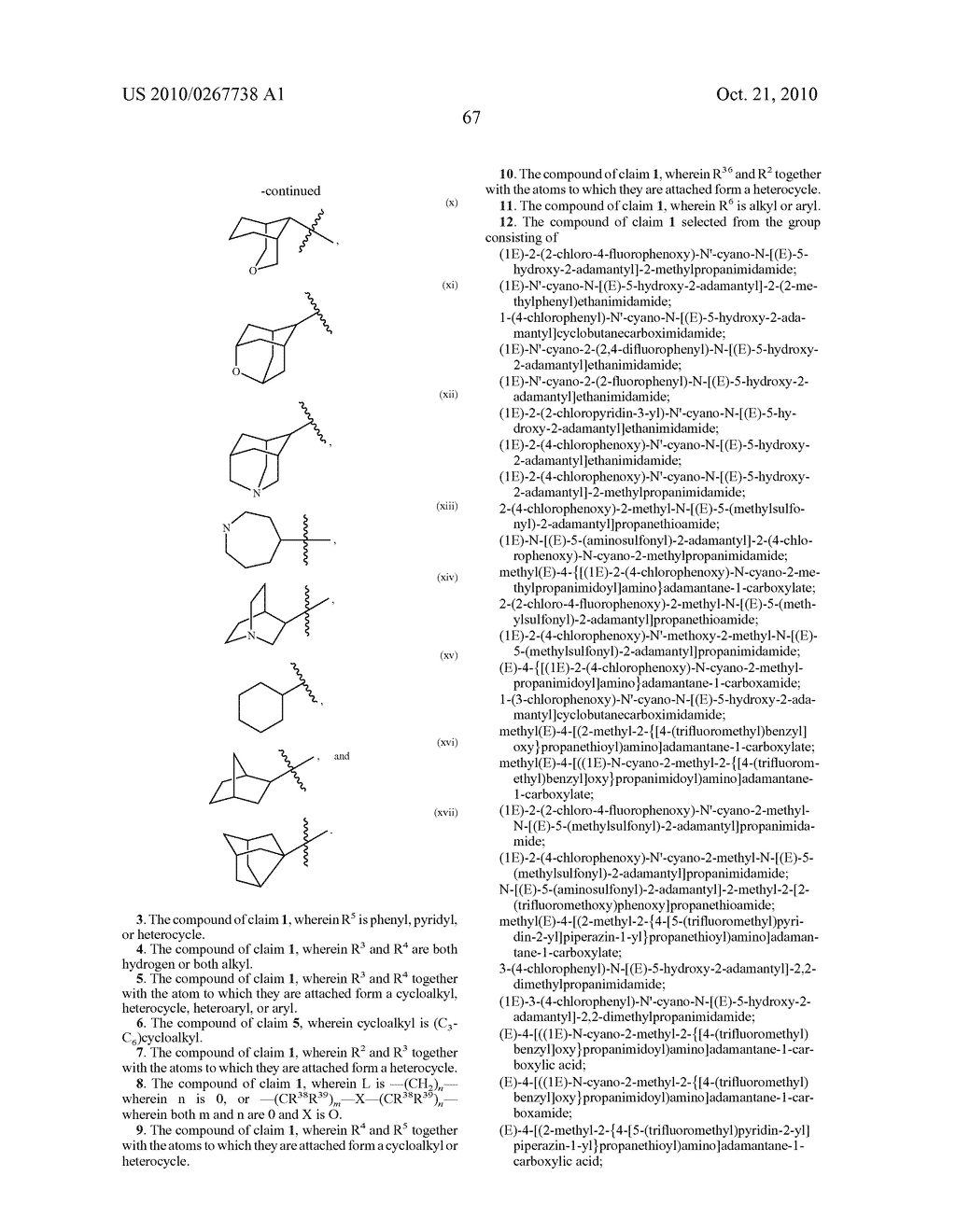 NOVEL AMIDE AND AMIDINE DERIVATIVES AND USES THEREOF - diagram, schematic, and image 68