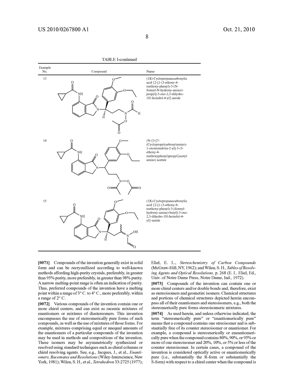 N-Alkyl-Hydroxamic Acid-Isoindolyl Compounds and Their Pharmaceutical Uses - diagram, schematic, and image 09