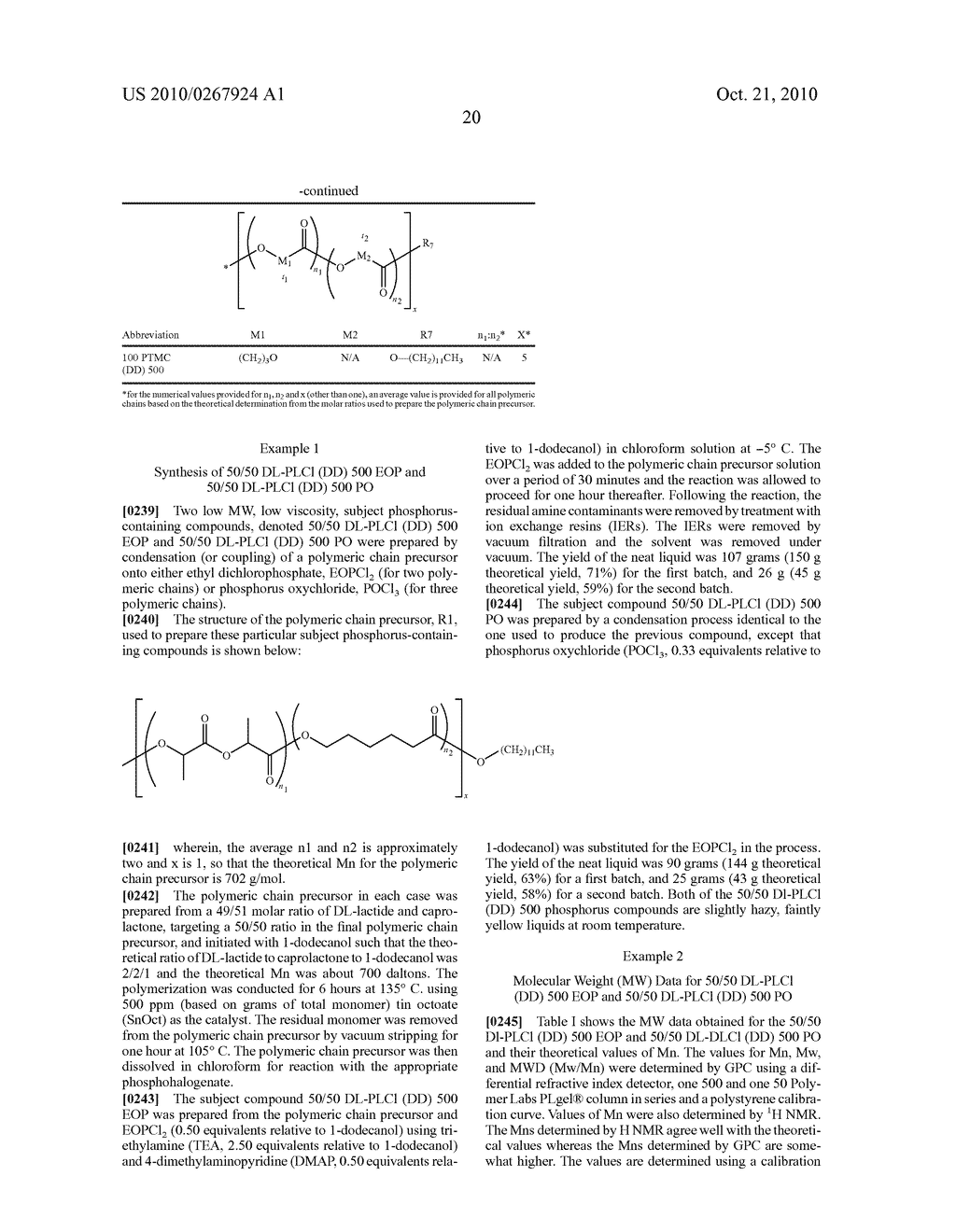 Phosphorus-Containing Compounds with Polymeric Chains, and Methods of Making and Using the Same - diagram, schematic, and image 23