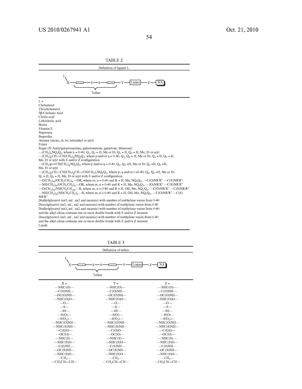 IRNA AGENTS WITH BIOCLEAVABLE TETHERS - diagram, schematic, and image 70