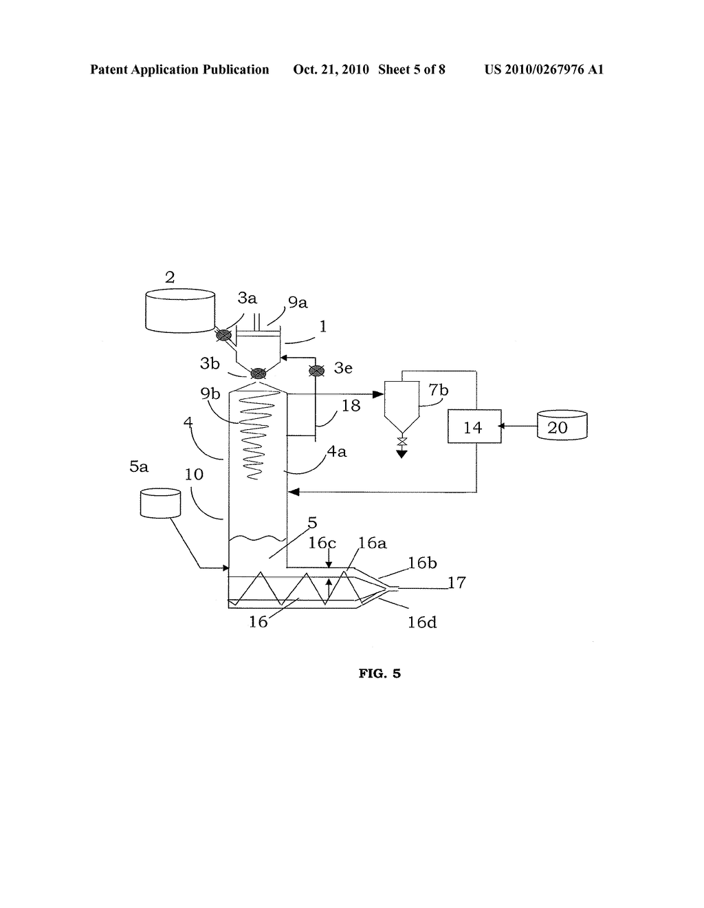 CONTINUOUS PROCESSING AND SOLIDS HANDLING IN NEAR-CRITICAL AND SUPERCRITICAL FLUIDS - diagram, schematic, and image 06