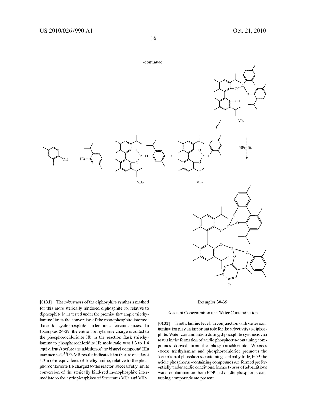 HIGHLY SELECTIVE PROCESS FOR PRODUCING ORGANODIPHOSPHITES - diagram, schematic, and image 17